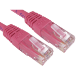 Cables Direct UTP Cat6 7m networking cable Pink U/UTP (UTP)