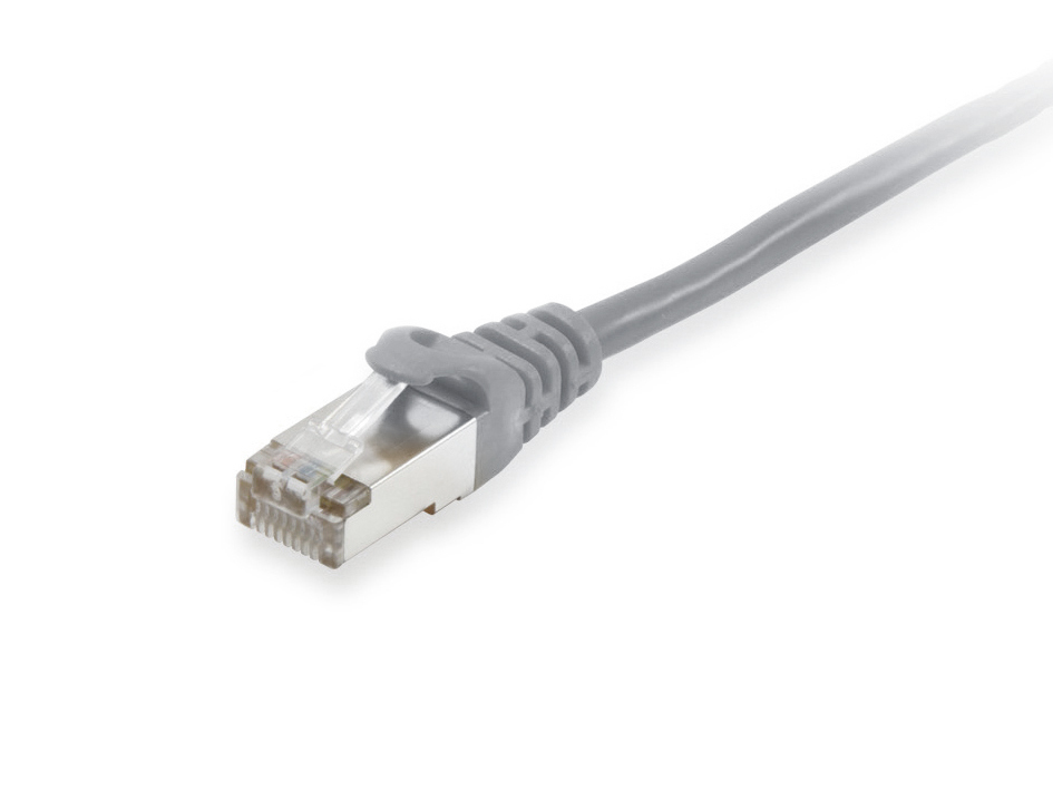 Photos - Cable (video, audio, USB) Equip Cat.6A S/FTP Patch Cable, 20 m, Grey 606710 
