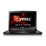 MSI Gaming GS40 6QE(Phantom)-090UK 2.6GHz I7-6700HQ 14" 1920 x 1080pixels Black Notebook
