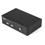 StarTech.com 2 Port USB HDMI KVM Switch with Audio and USB 2.0 Hub SV231HDMIUA