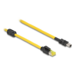 DeLOCK 81253 networking cable Black, Yellow 5 m Cat6