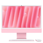 Apple iMac Apple M M4 59.7 cm (23.5") 4480 x 2520 pixels All-in-One PC 32 GB 512 GB SSD macOS Sequoia Wi-Fi 6E (802.11ax) Pink