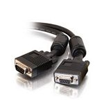 C2G Monitor HD15 M/F cable VGA cable 2 m VGA (D-Sub) Black