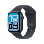 Apple Watch SE (3nd generation) SE 3 GPS (Demo) + Cellular 44mm Midnight Aluminium Case with Midnight Sport Band - M/L