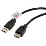 ROLINE USB 2.0 Cable, Type A-A, M/F 1.8 m