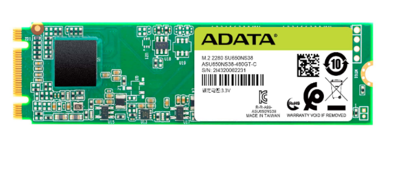 Image of ADATA Ultimate SU650 M.2 480 GB Serial ATA III 3D TLC
