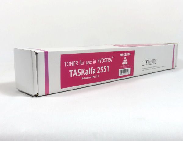 Data Direct Kyocera 2551 Toner Magenta Compatible TK8325C 1T02NPBNL0