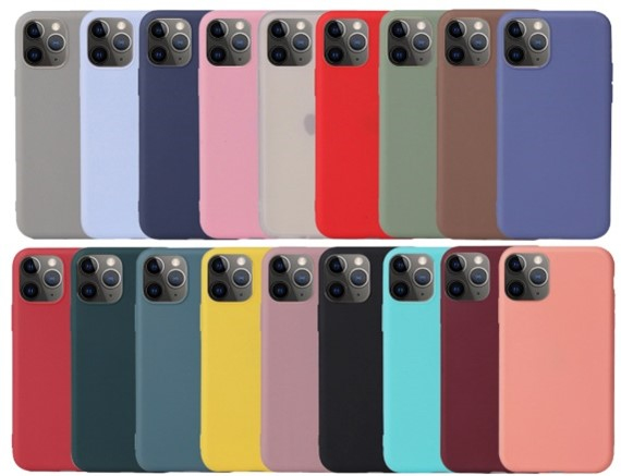 JLC Apple iPhone 13 Mini Matte Silicone Case - Blue