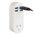 Jackson 4 USB Charging Outlet w/ Mains Power