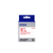 Epson C53S653008/LK-3WRN Ribbon red on white 9mm x 9m for Epson LabelWorks 4-18mm/36mm/6-12mm/6-18mm/6-24mm