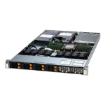Supermicro AS -1115HS-TNR server barebone Socket SP5 Rack (1U) Zwart, Zilver