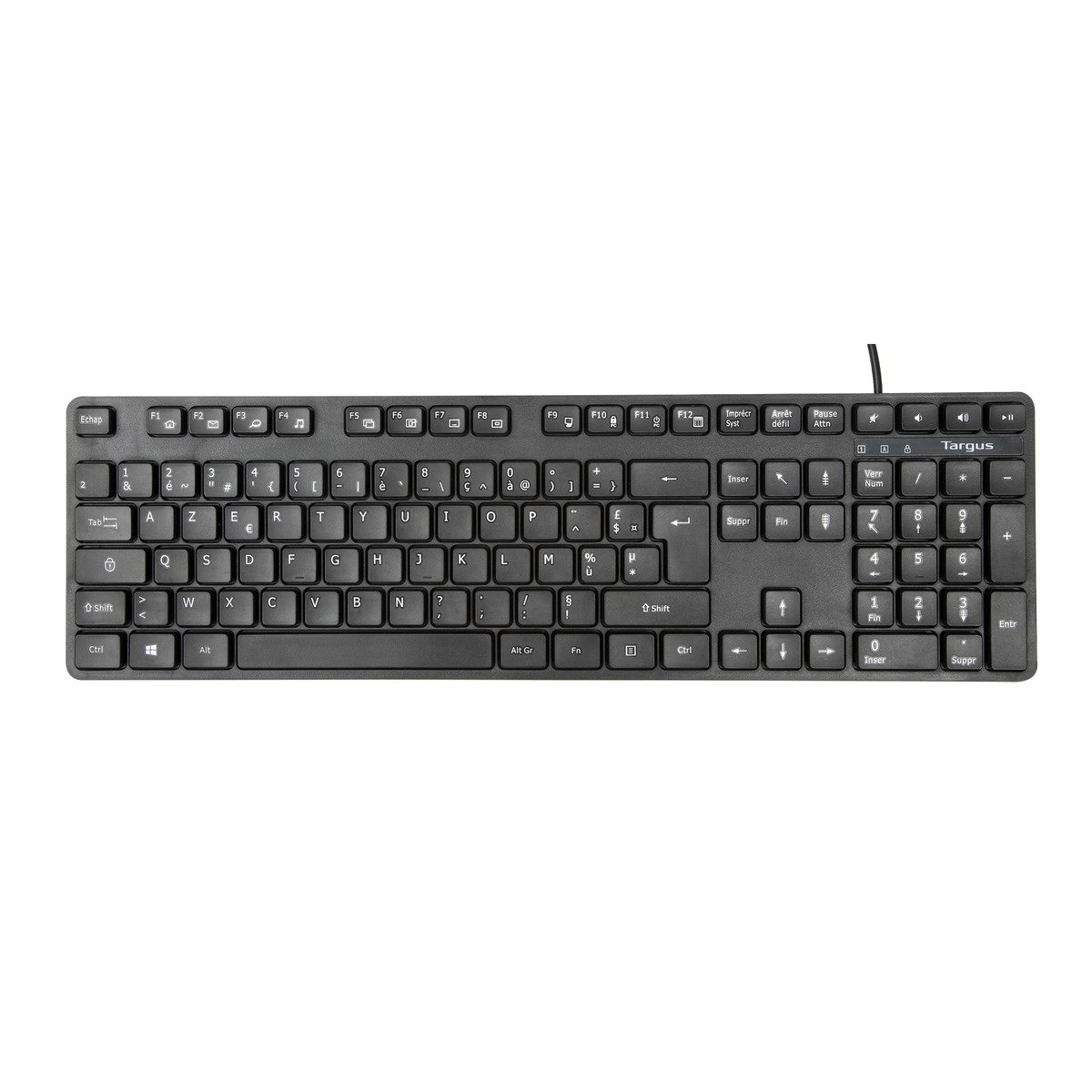 Image of Targus AKB30FR keyboard USB AZERTY French Black