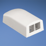 Panduit 2-port outlet without Netkey moduls network equipment chassis