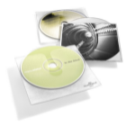 Durable 520219 optical disc case DVD case 1 discs Transparent