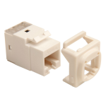 TE RJ45 Keystone to HPM Adaptor Bezel |10 Pack White