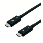 ROLINE 11.02.9112 Thunderbolt cable 1 m 80 Gbit/s Black