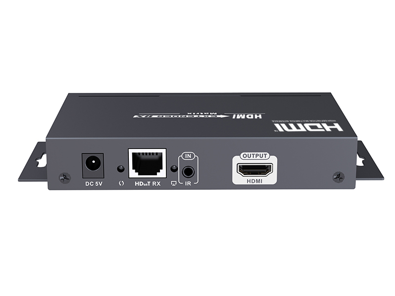 Lenkeng LKV383MATRIX-RX AV extender AV receiver Black