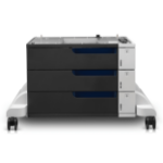 HP LaserJet 3x500-sheet papierinvoer met standaard