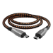Cygnett CY4711PCTYC USB cable 1 m USB C Black, Orange