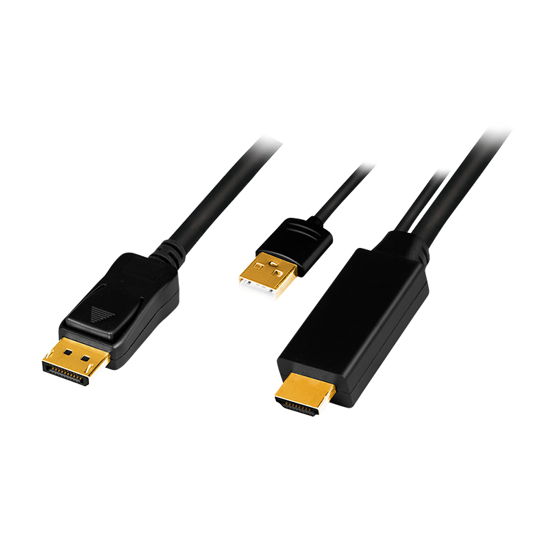 Image of LogiLink CH0091 video cable adapter 2 m HDMI + USB Type-A...