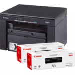 Canon i-SENSYS MF3010 3-in-1 Mono Laser Printer + 2 Black Toner Cartridges