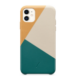 Native Union Clic Marquetry mobile phone case 15.5 cm (6.1") Cover Green, Grey, Yellow