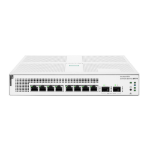 HPE Aruba Networking Networking Instant On Switch 8p Gigabit CL4 PoE 2p SFP 124W 1930