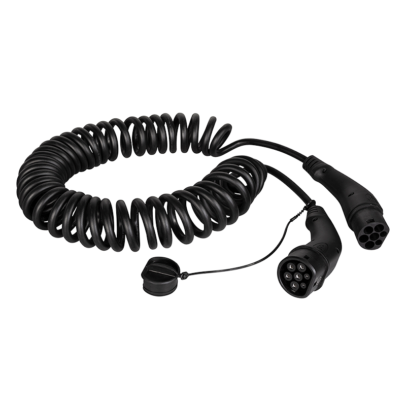 LogiLink EVC0113 electric vehicle charging cable Black Type 2 3 5 m