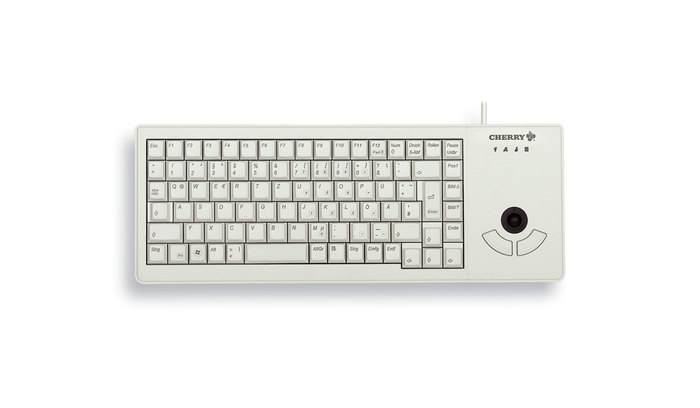 Image of CHERRY XS Trackball keyboard USB QWERTY US English Grey