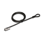 Kensington K60628WW cable lock Black, Metallic 70.9" (1.8 m)