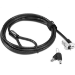 Lenovo NanoSaver kabellås Svart 1,8 m