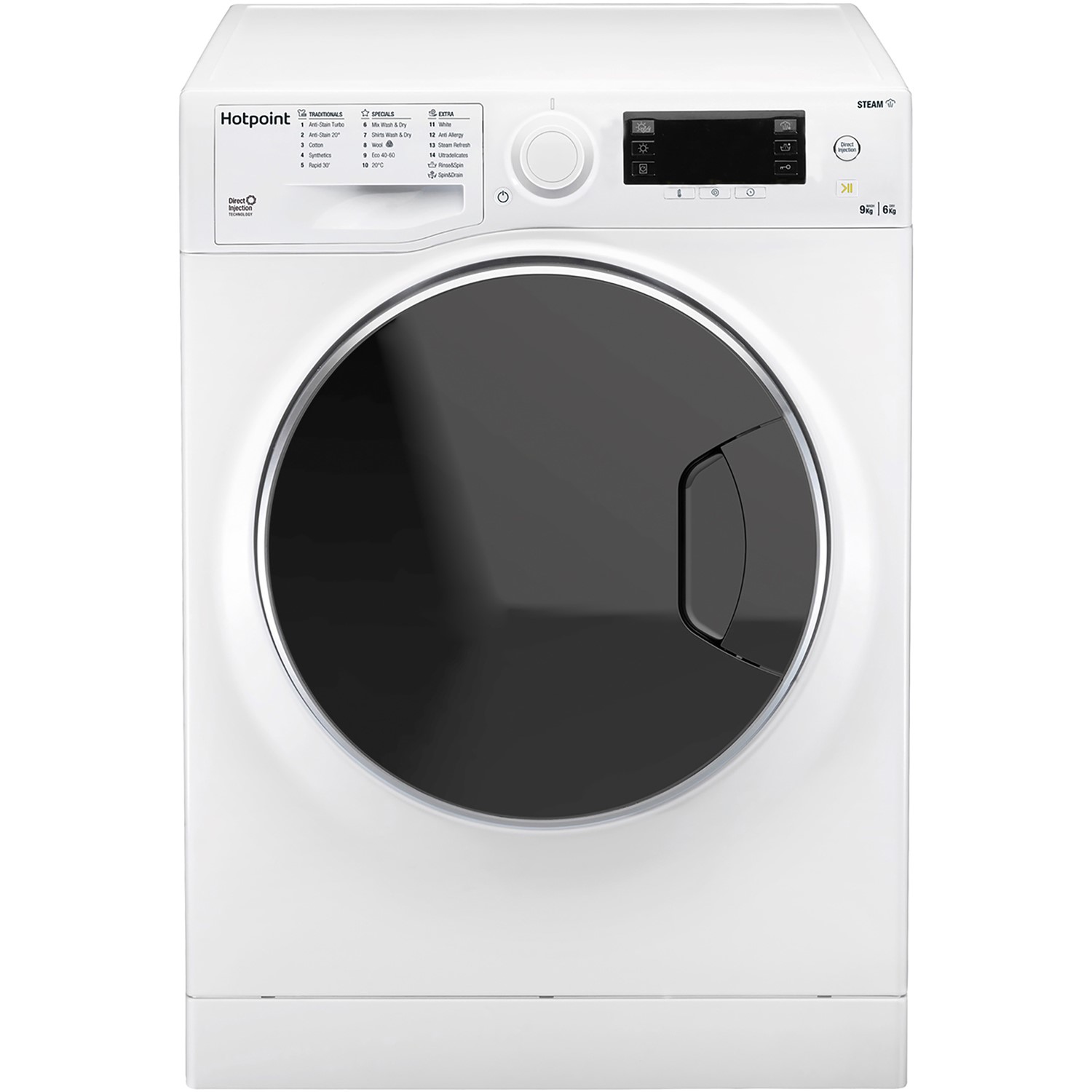 Photos - Other for Computer Hotpoint-Ariston HOTPOINT ActiveCare 9kg Wash 7kg Dry 1600rpm Washer Dryer - White NDD9725D 