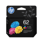 HP 62 Tri-color Original Ink Cartridge