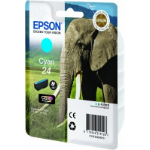 Epson Elephant Singlepack Cyan 24 Claria Photo HD Ink