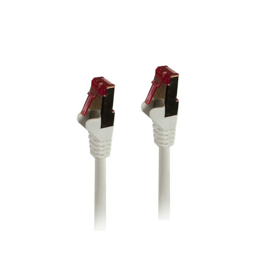 EU Product - Patchkabel RJ45 Cat6 250Mhz weiss S-STP S/FTP - Cable - Digital thumbnail