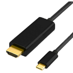 JLC N91 Type C (Male) to HDMI (M) 1.8m Black