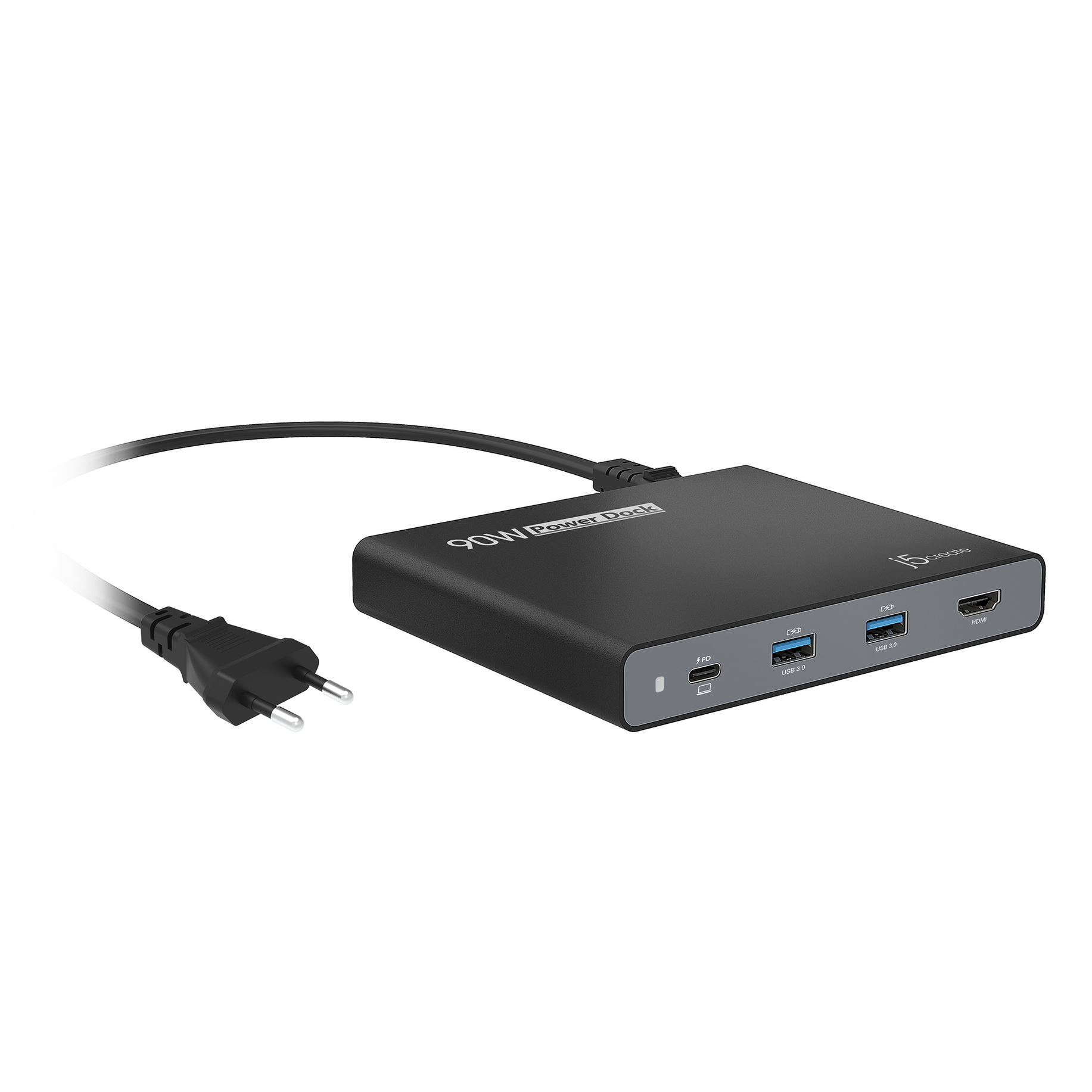 Image of j5create JCDP392-EN - 90W Built-in USB-C Travel Dock - EU