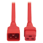 Eaton P036-002-ARD power cable Red 23.6" (0.6 m) C20 coupler C19 coupler