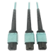 Tripp Lite N846D-03M-24BAQ InfiniBand/fibre optic cable 118.1" (3 m) MTP OFNP Aqua color