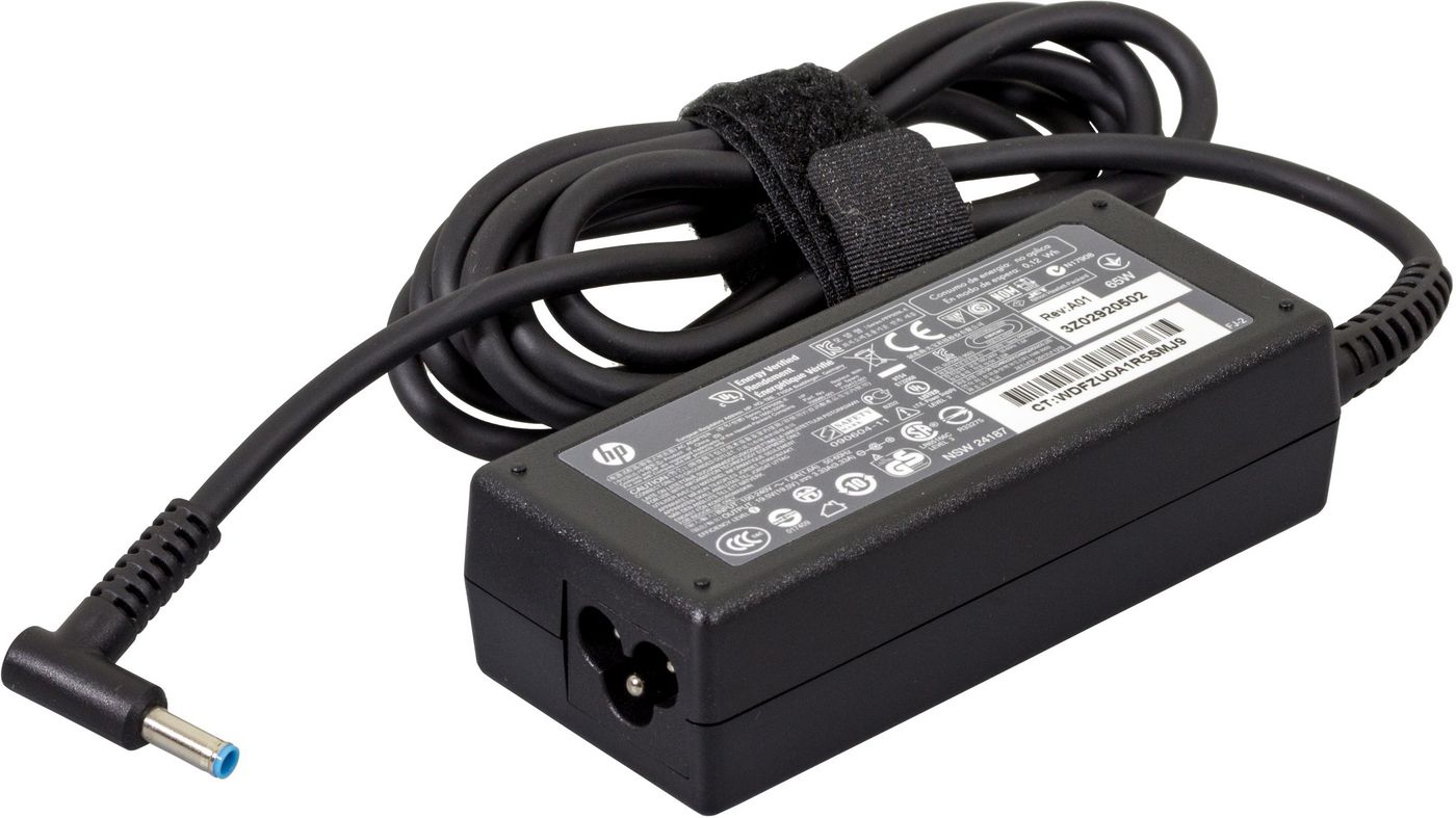 Image of HP AC Adapter 65W Smart 4.5Mm