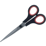 5Star 909280 stationery/craft scissors Black,Red,Stainless steel