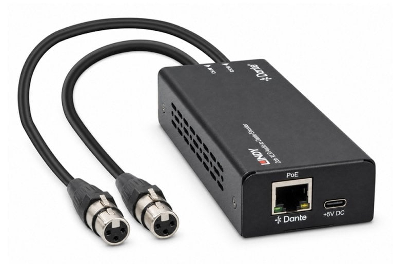 Lindy 70618 audio converter Black