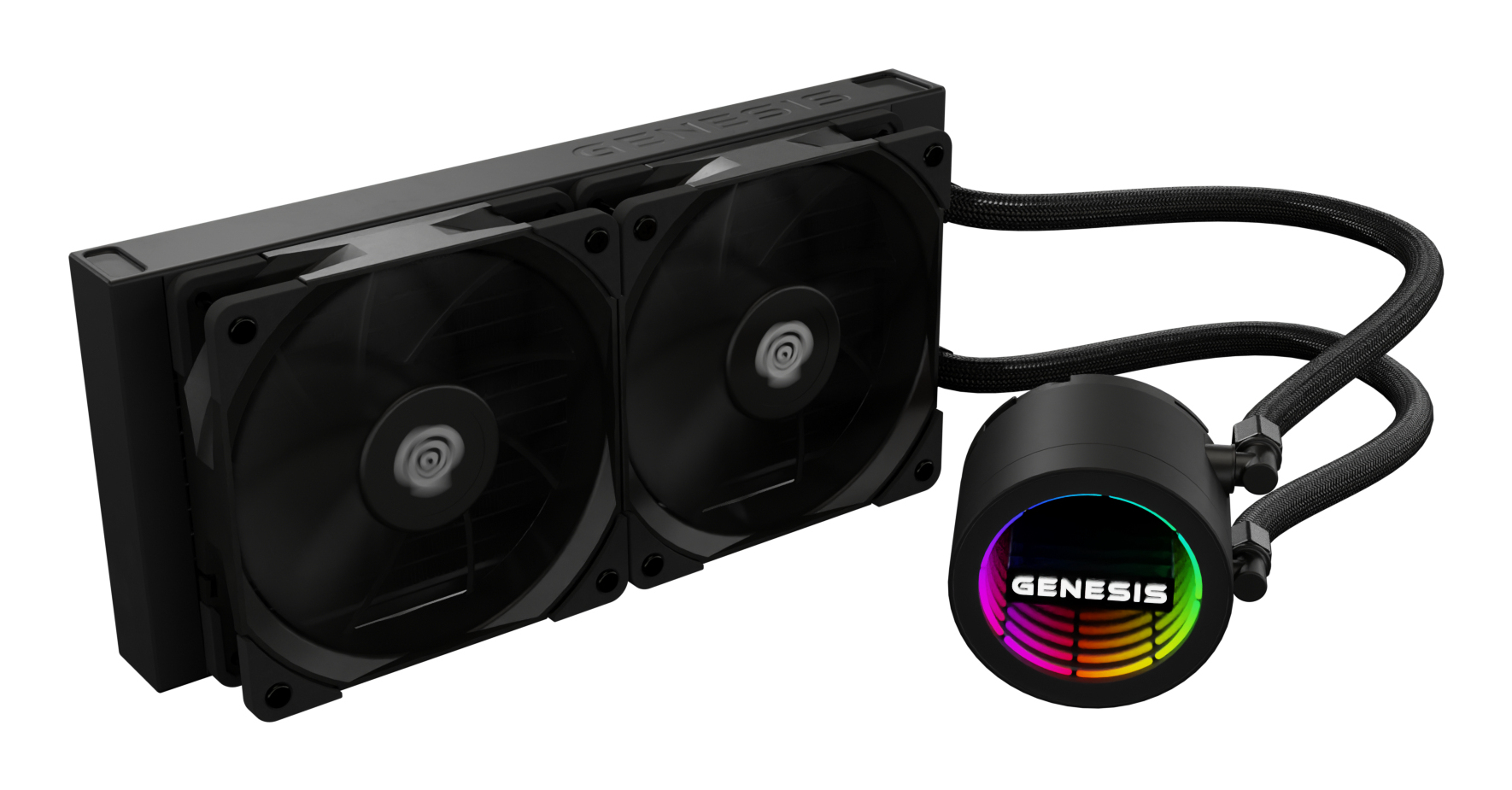 GENESIS NLG-2318 computer cooling system Processor All-in-one liquid cooler Black