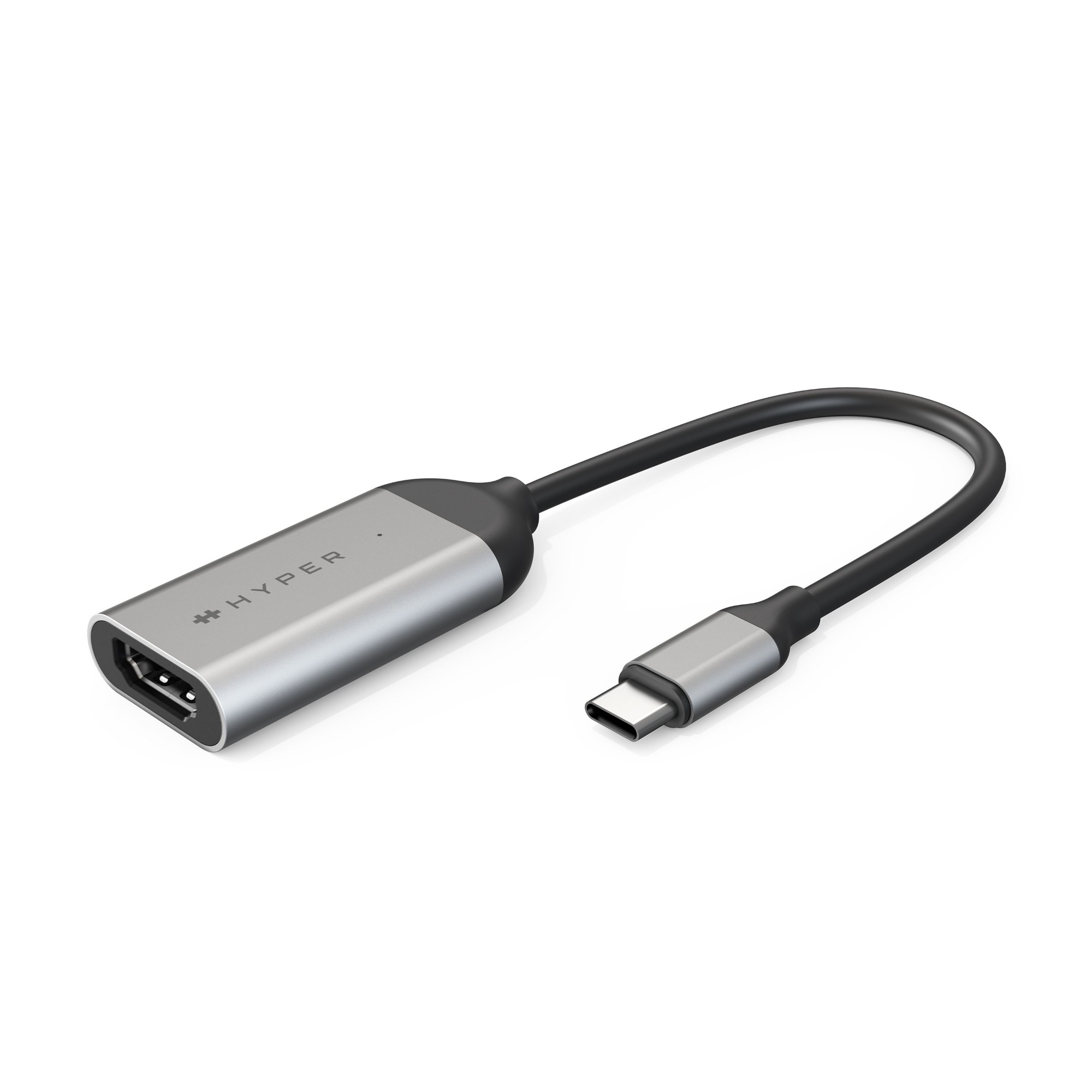HYPER HD-H8K USB Type-C HDMI Rostfritt stål