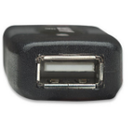 Manhattan 150248 USB-kabel USB 2.0 10 m USB A Zwart