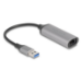 DeLOCK 81571 cable gender changer USB Type-A RJ-45 Anthracite