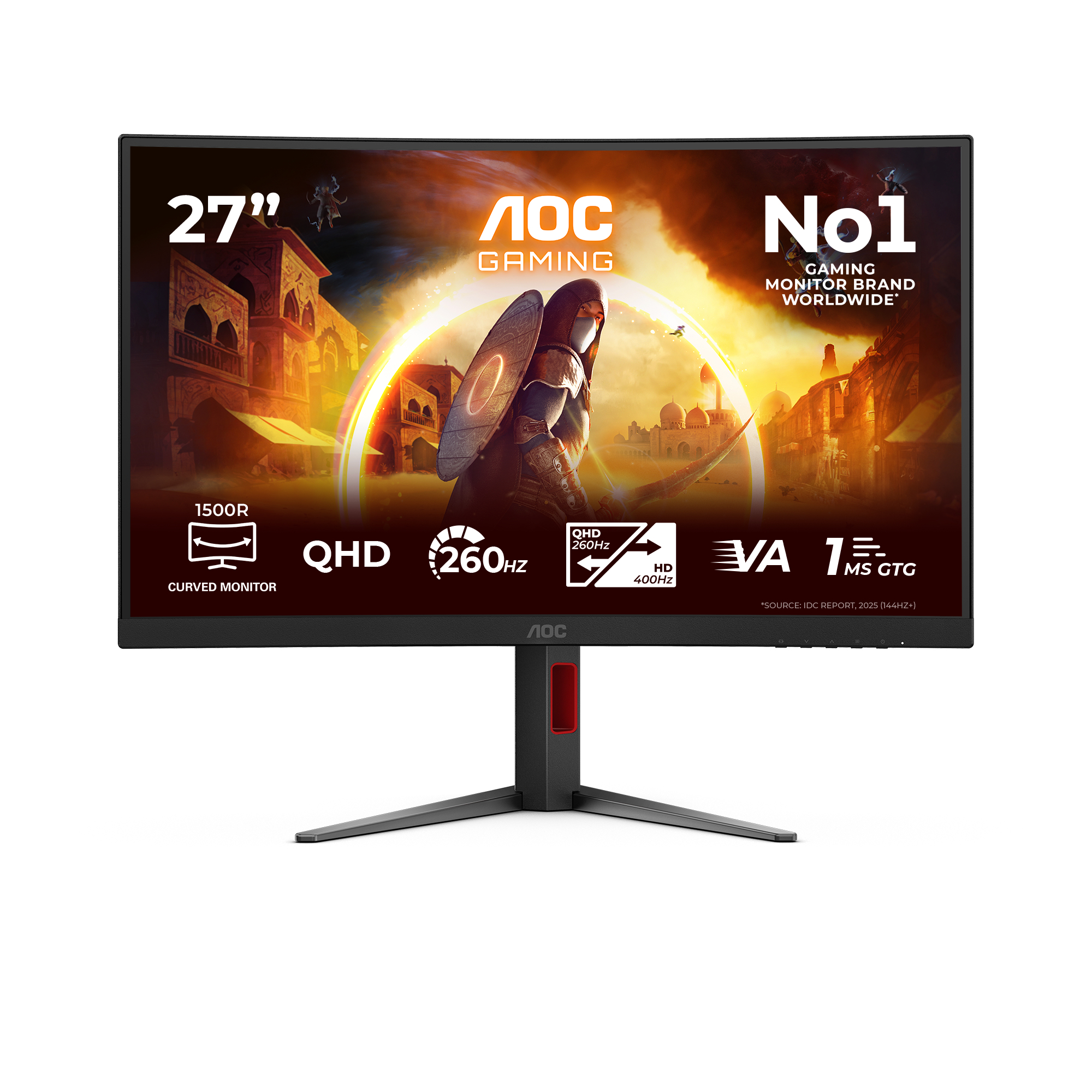 AOC G4 Gaming computer monitor 68.6 cm (27") 2560 x 1440 pixels Q