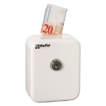Rieffel Geldkassetten Serie 1005 cash/ticket box Steel White