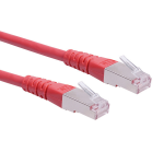 ROLINE S/FTP (PiMF) Patch Cord, Cat.6, red 15.0m