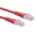 ROLINE Câble Patch S/FTP (PiMF) catégorie 6, rouge, 2m